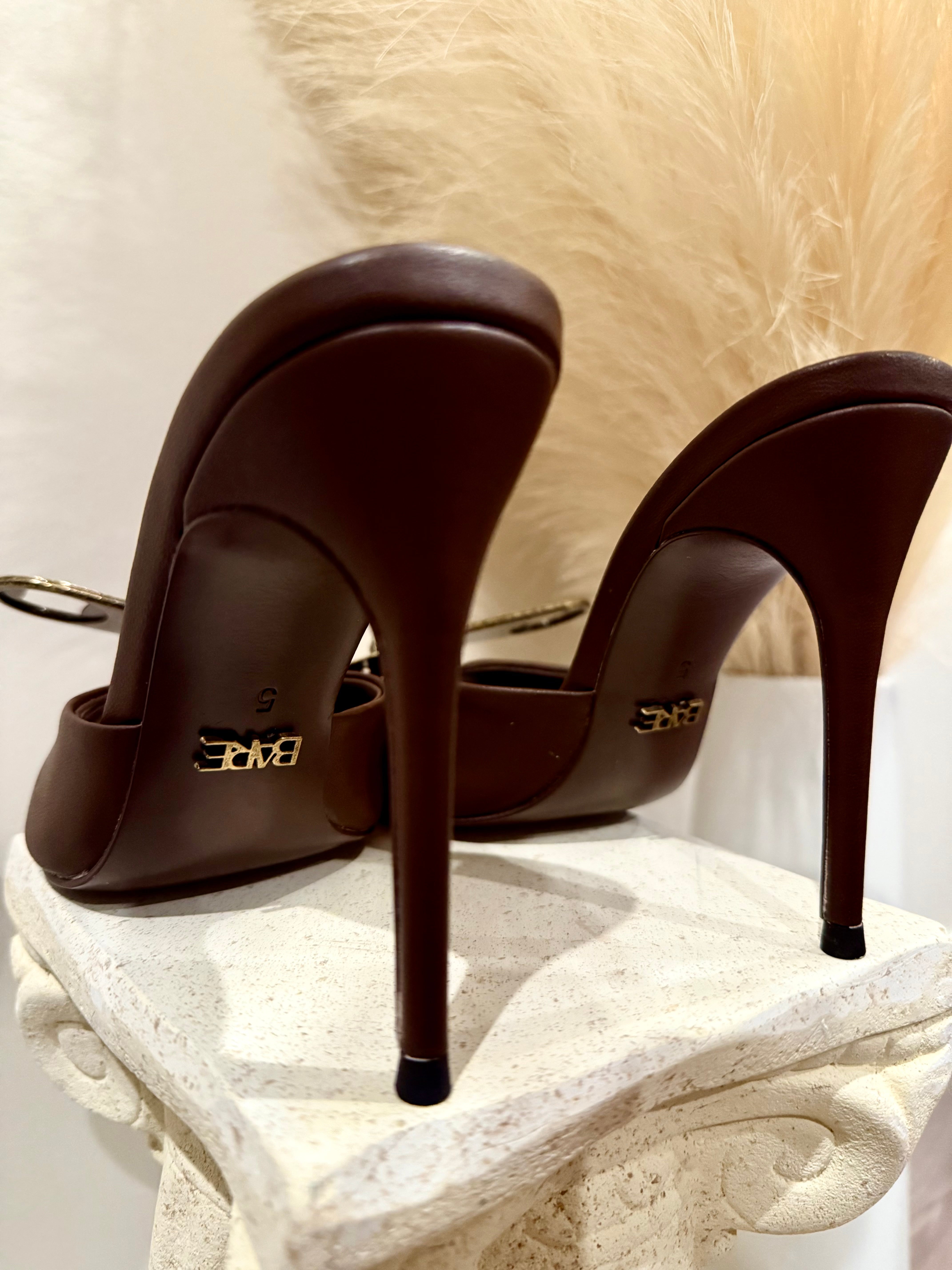 Unveil Mules - Espresso