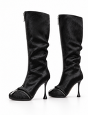 "NOIR" Calf Boots