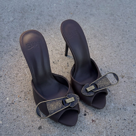 Unveil Mules - Espresso