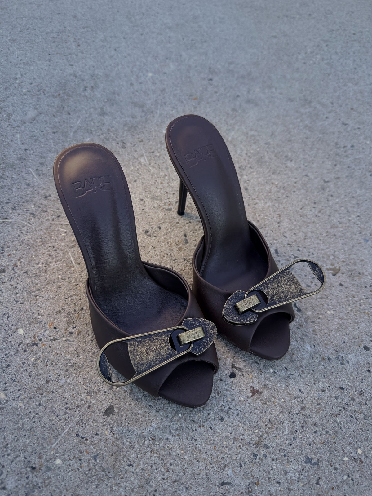 Unveil Mules - Espresso
